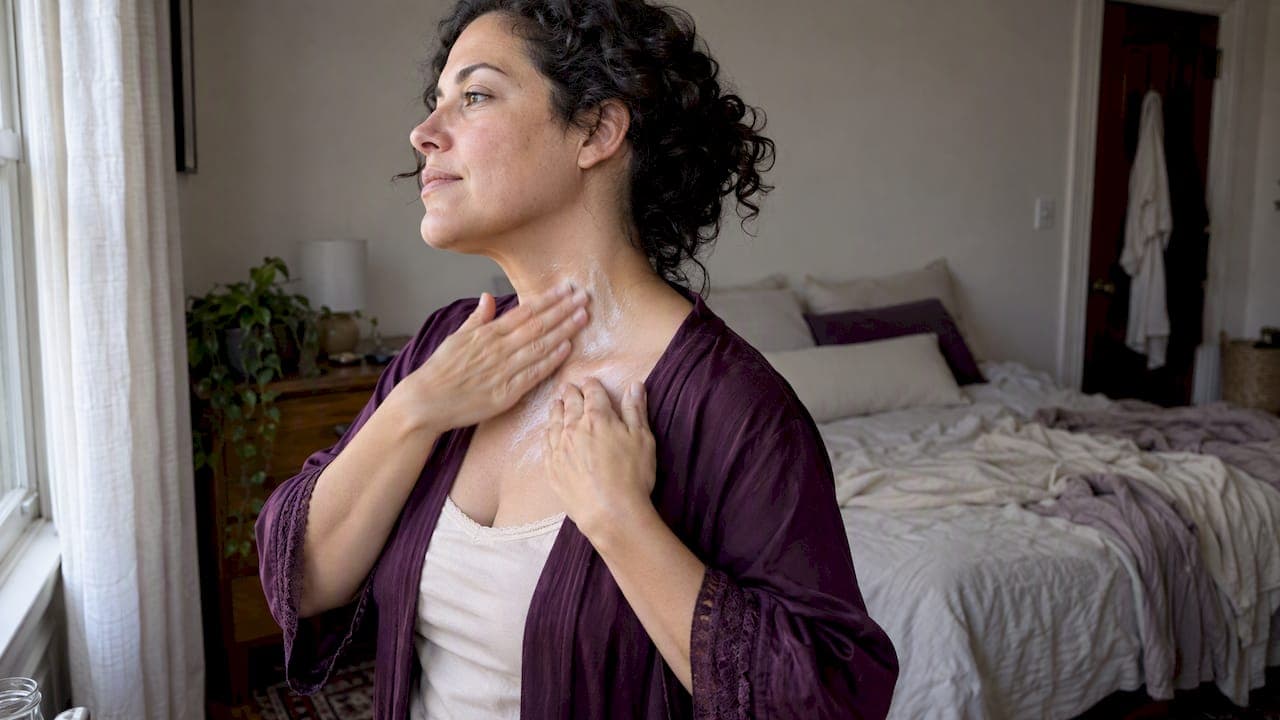 Neck and Chest: Three Gentle Skincare Steps for Sensitive Skin